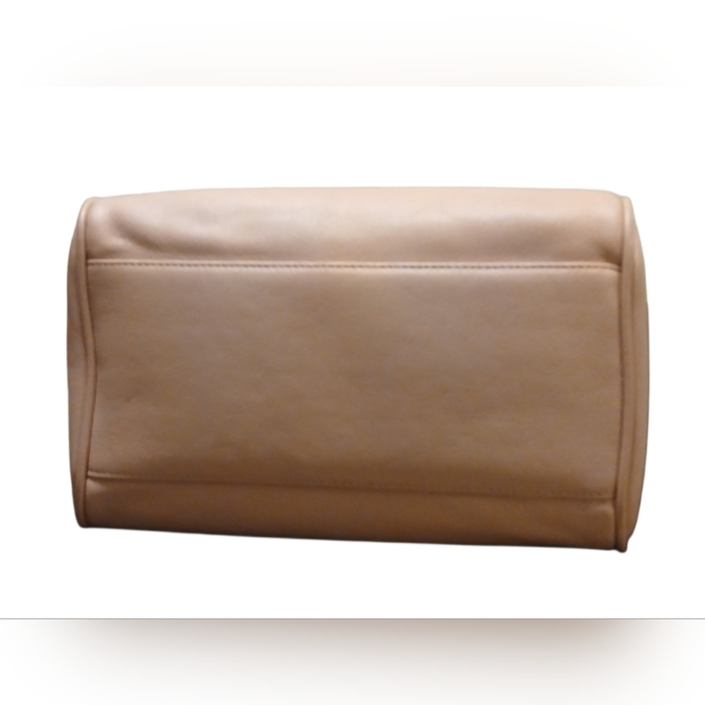 Pertegaz - NWOT, Mauve Satchel W/Crossbody Strap, 2 Pockets, 1 Zipperd, Embossed - Picture 6 of 11